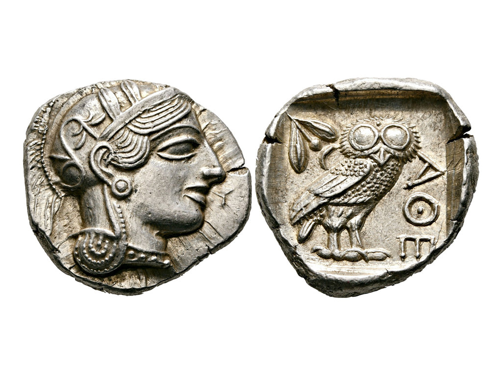 Athens Owl Tetradrachm Silver | Ancient Greek Coin