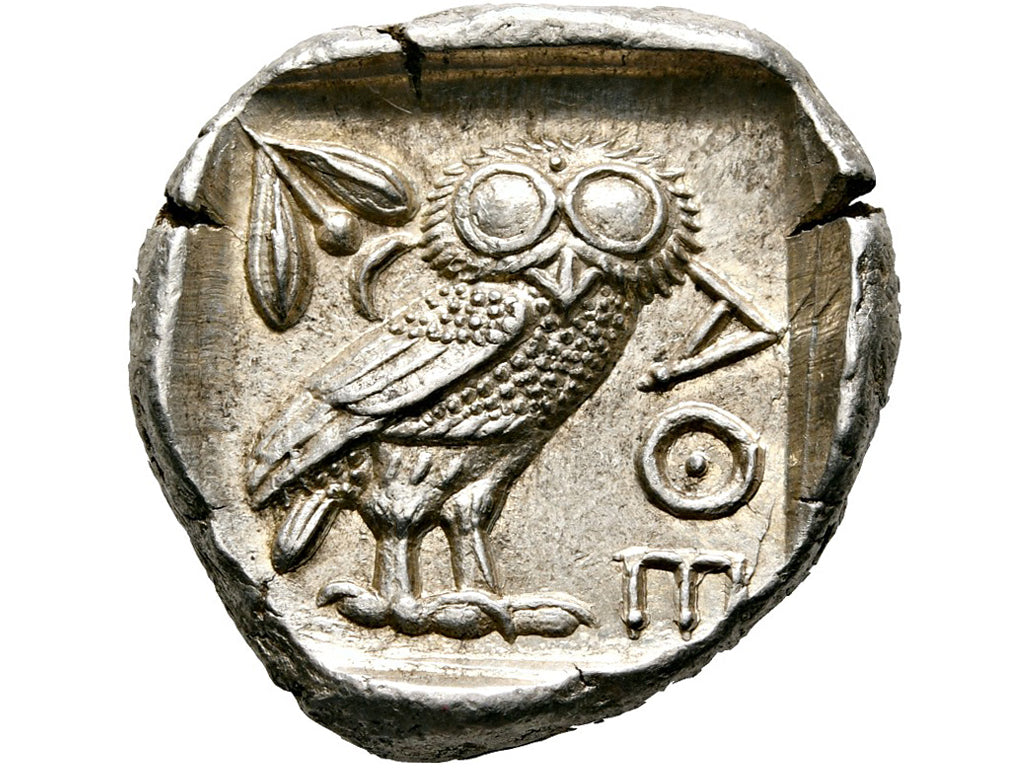 Athens Owl Tetradrachm Silver | Ancient Greek Coin