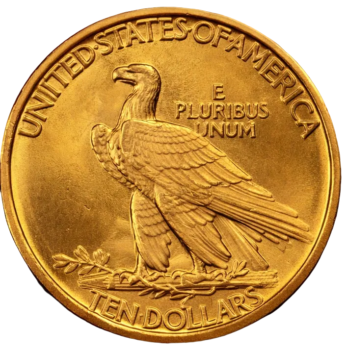 $10 Indian Head Gold Eagle coin