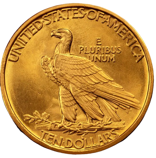 $10 Indian Head Gold Eagle coin