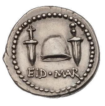 Ides of March Denarius (44 BC) Brutus