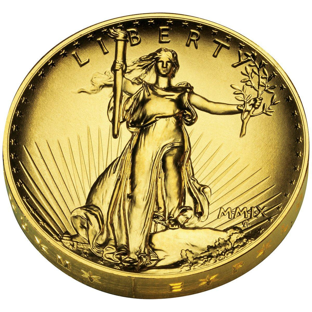 2009 Ultra High Relief $20 Gold Coin – Saint-Gaudens Remake Design
