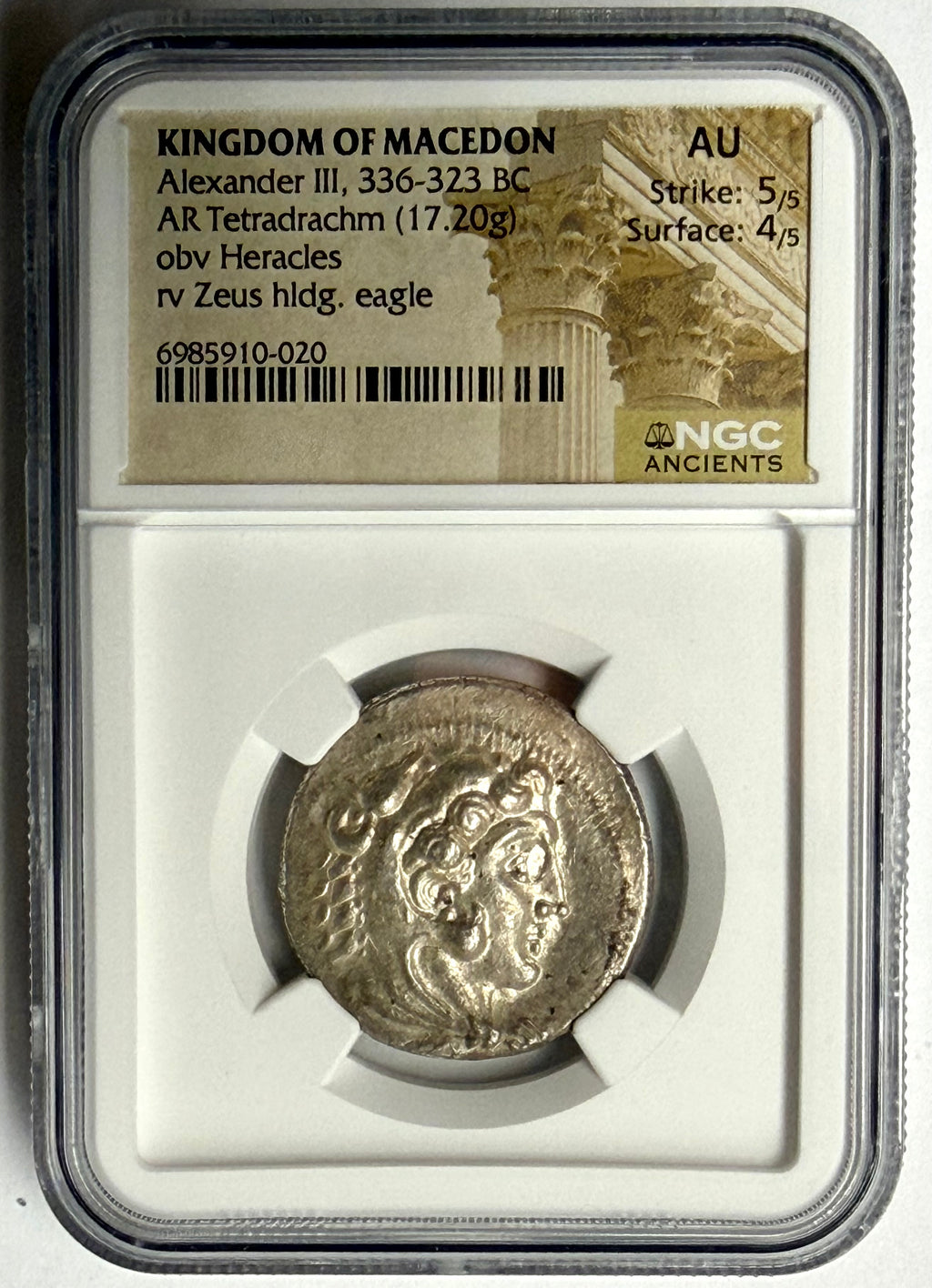 Alexander the Great Silver Tetradrachms